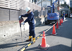 道路漏水調査