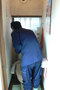 屋内調査訪問